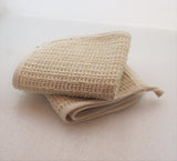 Natural Sisal fiber Washcloth 10"